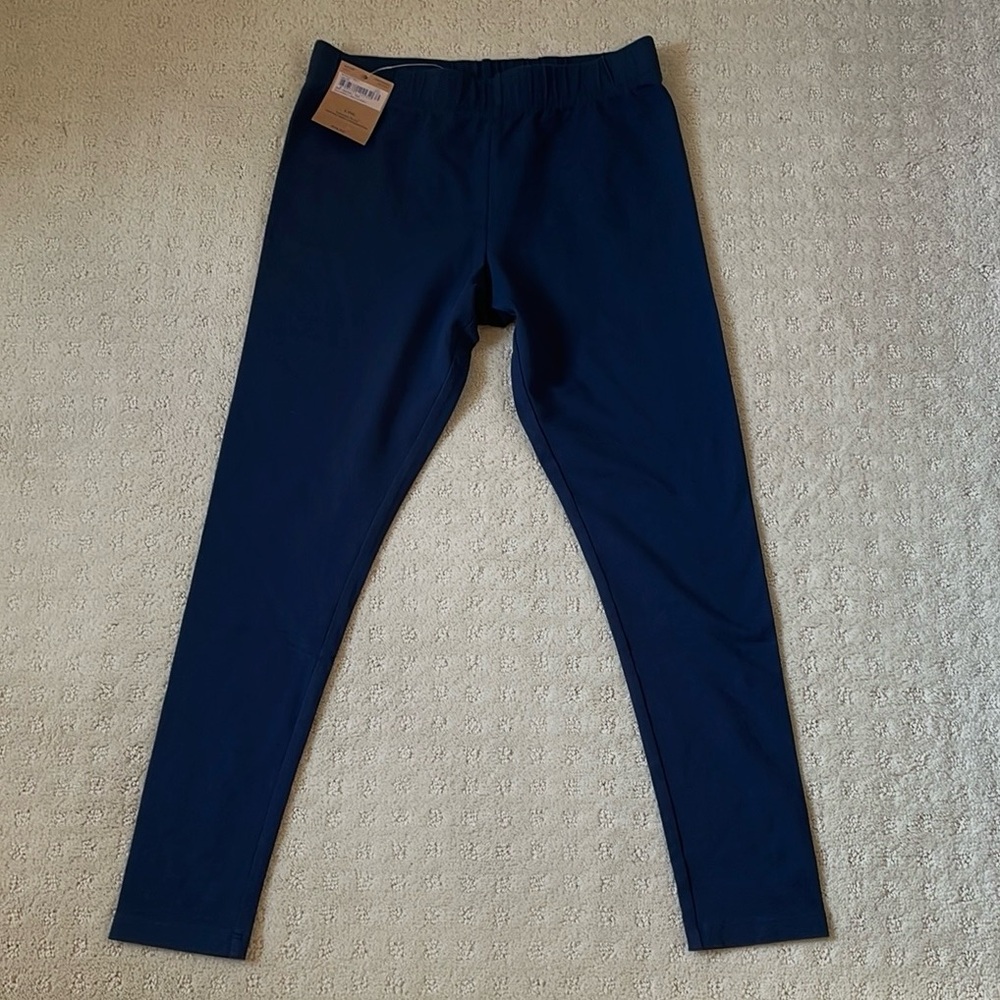 🌷2 for $15 — Lands' End Navy Blue Leggings, Girl Size 14